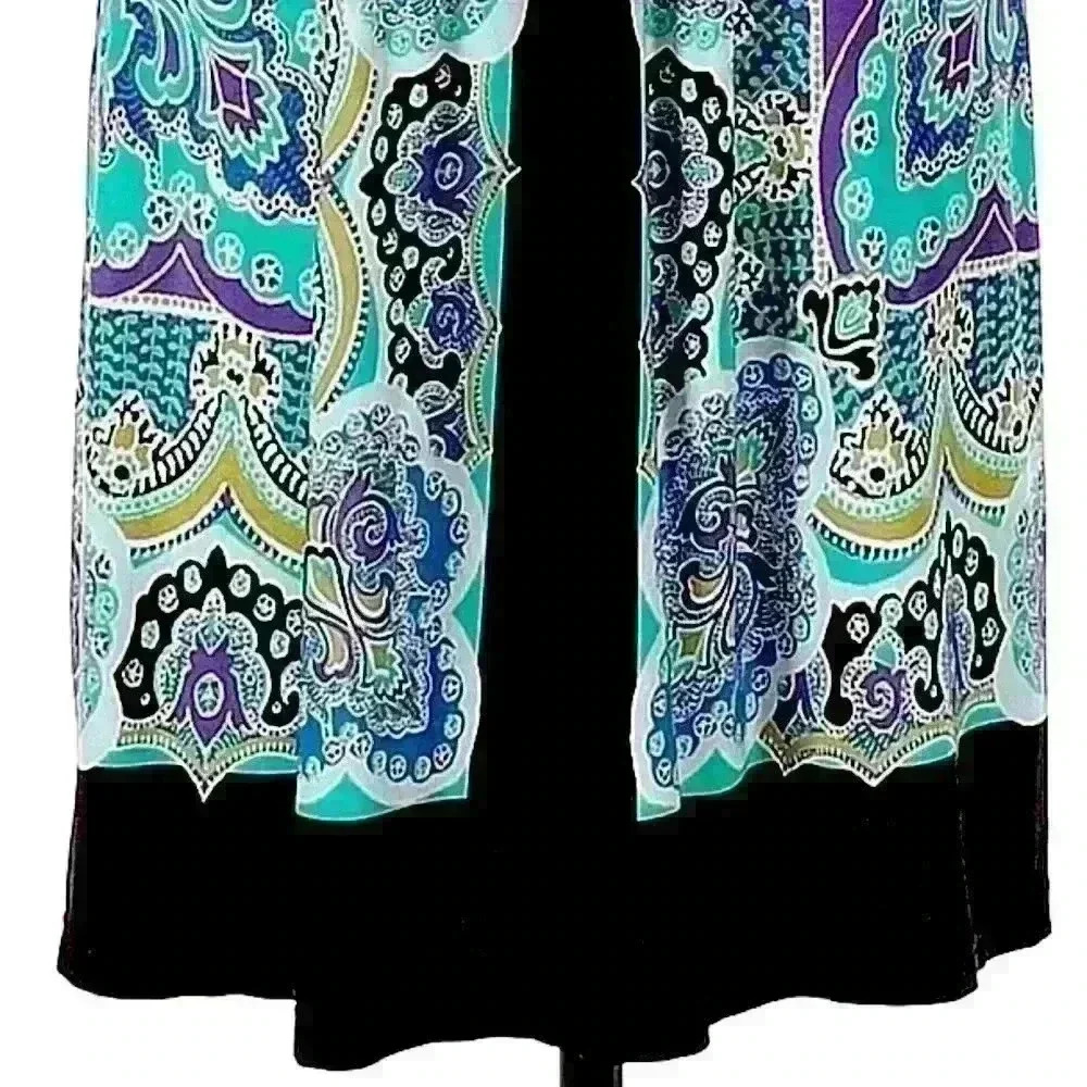 NY Collection Petite Women’s Bright Bold Sundress PS - Picture 8 of 10